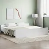 Image de vidaXL Cadre de lit sans matelas blanc 180x200 cm3203768