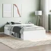 Image de vidaXL Cadre de lit sans matelas blanc 90x200 cm
