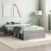 Image de vidaXL Cadre de lit sonoma gris 100x200 cm