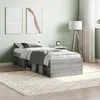 Image de vidaXL Cadre de lit sans matelas sonoma gris 75x190 cm