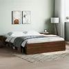 Image de vidaXL Cadre de lit chêne marron 140x200 cm