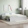 Image de vidaXL Cadre de lit blanc 180x200 cm super king