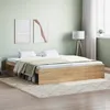 Image de vidaXL Cadre de lit sans matelas chêne sonoma 180x200 cm3203882
