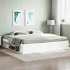Image de vidaXL Cadre de lit sans matelas blanc 200x200 cm3203887