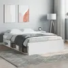 Image de vidaXL Cadre de lit sans matelas blanc 120x190 cm3203894