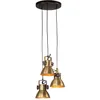 Image de Vidaxl Lampe Suspendue 25 W Laiton Antique 30x30x100 Cm E27
