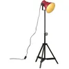 Image de vidaXL Vidaxl Lampadaire 25 W Rouge Délavé 35x35x65/95 Cm E27