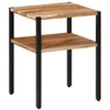 Image de vidaXL Table d’appoint 35x35x45 cm bois massif d'acacia et fer