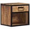 Image de vidaXL Table de chevet 40x35x40 cm bois de manguier massif358913