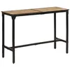 Image de vidaXL Table de bar 150x55x107 cm bois de manguier massif brut358937