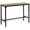 Image de vidaXL Vidaxl Table De Bar 150x55x107 Cm Bois De Manguier Massif Brut