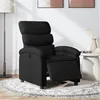 Image de vidaXL Fauteuil inclinable électrique Noir Tissu