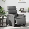 Image de vidaXL Fauteuil inclinable électrique Gris Similicuir