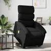 Image de vidaXL Fauteuil inclinable de massage Noir Similicuir3204047