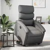 Image de vidaXL Vidaxl Fauteuil Inclinable Électrique Gris Similicuir