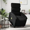 Image de vidaXL Fauteuil inclinable de massage électrique noir similicuir3204061