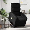 Image de vidaXL Vidaxl Fauteuil Inclinable De Massage Électrique Noir Similicuir