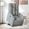 Image de vidaXL Vidaxl Fauteuil Inclinable Électrique Gris Clair Tissu