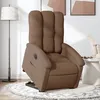 Image de vidaXL Vidaxl Fauteuil Inclinable Électrique Marron Tissu