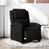 Image de vidaXL Fauteuil inclinable électrique Noir Tissu3204142