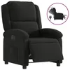 Image de vidaXL Fauteuil inclinable Ã©lectrique Noir Tissu