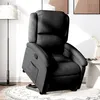 Image de vidaXL Fauteuil inclinable noir tissu3204166