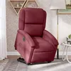 Image de vidaXL Fauteuil inclinable électrique rouge bordeaux tissu3204191