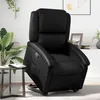 Image de vidaXL Fauteuil inclinable Noir Similicuir3204226