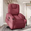 Image de vidaXL Fauteuil inclinable rouge bordeaux tissu3204371