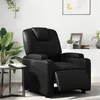 Image de vidaXL Fauteuil inclinable électrique Noir Similicuir3204416