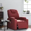 Image de vidaXL Fauteuil de massage inclinable électrique rouge bordeaux3204427