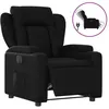 Image de vidaXL Fauteuil inclinable Ã©lectrique Noir Similicuir