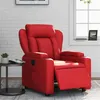 Image de vidaXL Fauteuil inclinable électrique Rouge Similicuir3204535