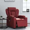 Image de vidaXL Fauteuil de massage inclinable électrique rouge bordeaux3204541