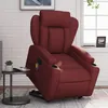 Image de vidaXL Vidaxl Fauteuil Inclinable De Massage Rouge Bordeaux Similicuir