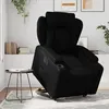 Image de vidaXL Fauteuil inclinable électrique noir similicuir3204558