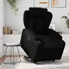 Image de vidaXL Vidaxl Fauteuil Inclinable Électrique Noir Similicuir