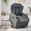 Image de vidaXL Vidaxl Fauteuil Inclinable Électrique Gris Similicuir