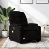 Image de vidaXL Fauteuil de massage inclinable électrique Noir Tissu