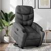 Image de vidaXL Vidaxl Fauteuil Inclinable Gris Foncé Tissu