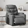 Image de vidaXL Fauteuil inclinable électrique Gris Similicuir3204647