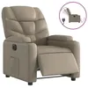 Image de Vidaxl Fauteuil Inclinable Ãlectrique Cappuccino Similicuir