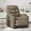 Image de vidaXL Fauteuil de massage inclinable électrique cappuccino similicuir3204657