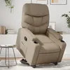 Image de vidaXL Fauteuil inclinable Cappuccino Similicuir3204664