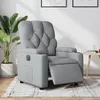 Image de vidaXL Vidaxl Fauteuil Inclinable Électrique Gris Clair Tissu