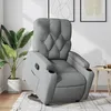 Image de vidaXL Vidaxl Fauteuil Inclinable Gris Clair Tissu