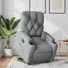 Image de vidaXL Vidaxl Fauteuil Inclinable Électrique Gris Clair Tissu