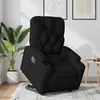 Image de vidaXL Vidaxl Fauteuil Inclinable Électrique Noir Tissu