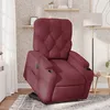 Image de vidaXL Vidaxl Fauteuil Inclinable Électrique Rouge Bordeaux Tissu