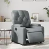 Image de vidaXL Fauteuil inclinable électrique Gris Similicuir3204761